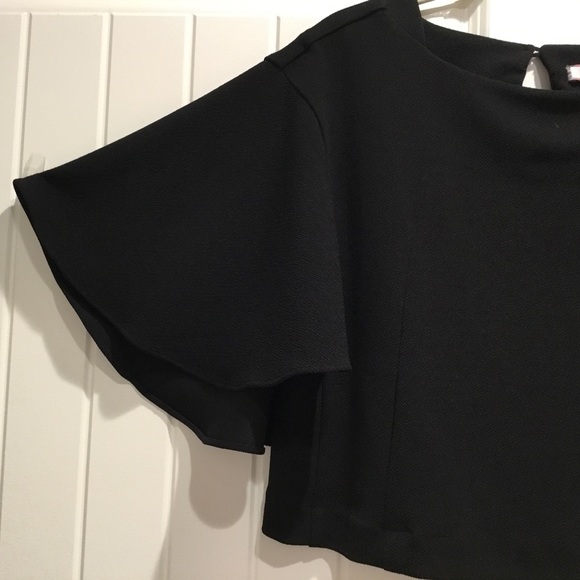 Anthropologie | Eri + Ari Viv Cropped Structured Top Sz: XS - Picture 6 of 8